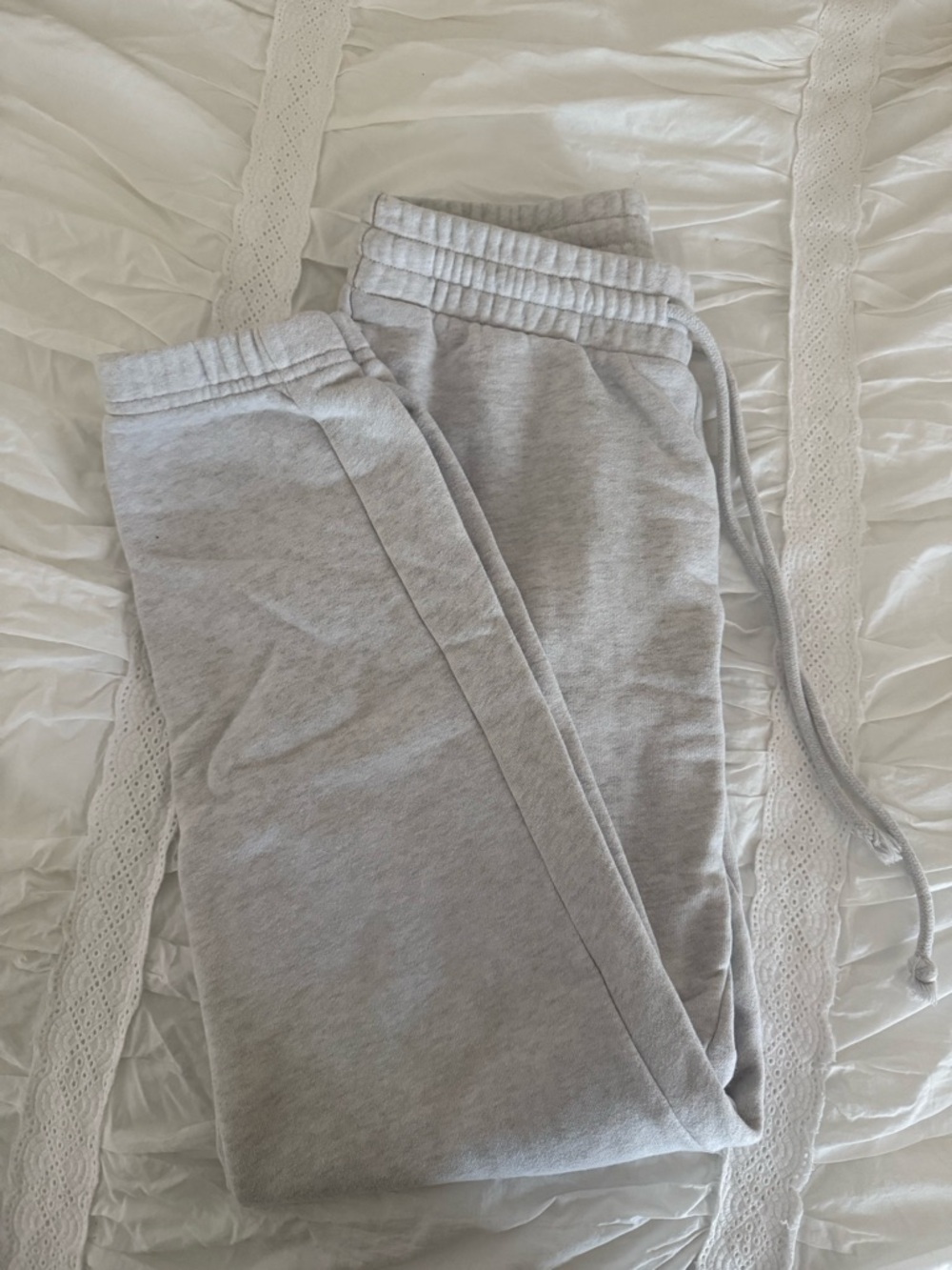 TNA Light Grey Jogger Sweatpants